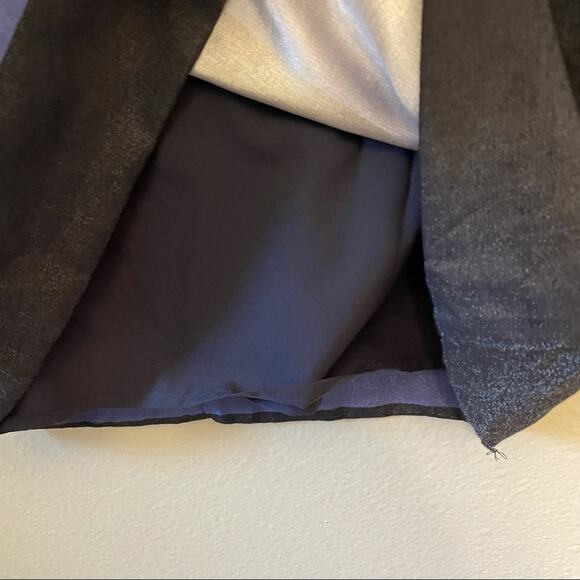 Banana Republic Rugby Stripe Shift Dress Size 6 Blue Womens Sleeveless Modest - Picture 6 of 7